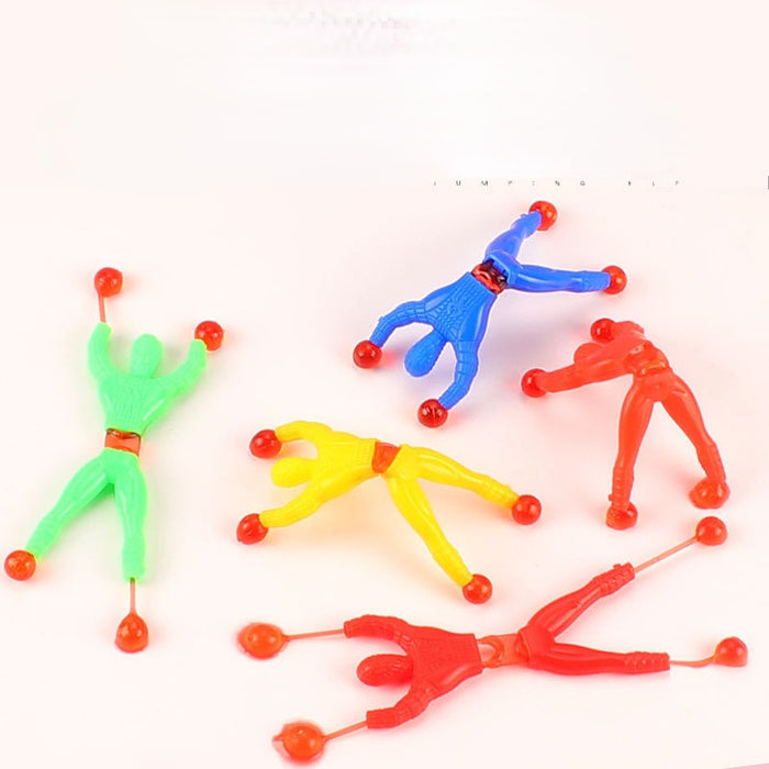 Jewelry WholesaleWholesale wall climbing villain sticky wall sticky palm toy JDC-FT-HaiN002 fidgets toy 海凝 %variant_option1% %variant_option2% %variant_option3%  Factory Price JoyasDeChina Joyas De China