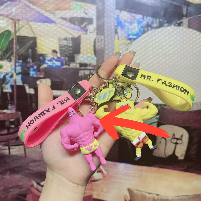 Wholesale Cartoon PVC Cute Keychain (M) MOQ≥2 JDC-KC-ZWu001