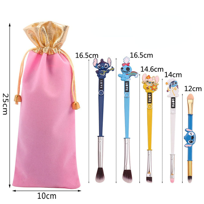 Wholesale Cartoon Man-made Fiber Makeup Brush Set (M) MOQ≥3 JDC-MB-GYu009