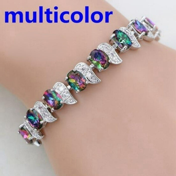 Wholesale Zircon Alloy Bracelet JDC-BT-PuH001