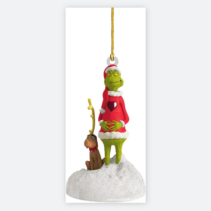 Wholesale Decorative Acrylic Cute Cartoon Christmas Tree Ornaments MOQ≥3 JDC-DCN-ZanA003