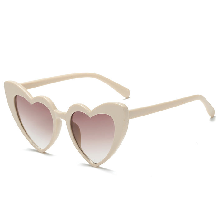 Jewelry WholesaleWholesale heart shape large frame sunglasses JDC-SG-BaiL002 Sun Glasses 佰銮 %variant_option1% %variant_option2% %variant_option3%  Factory Price JoyasDeChina Joyas De China