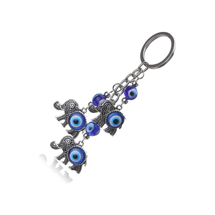 Jewelry WholesaleWholesale blue eye keychain JDC-KC-baiding002 Keychains 佰定 %variant_option1% %variant_option2% %variant_option3%  Factory Price JoyasDeChina Joyas De China