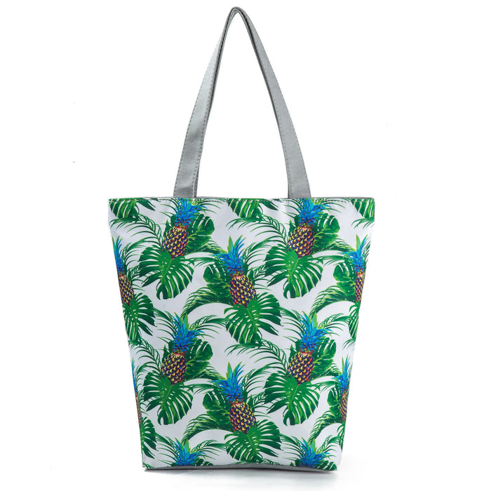 Jewelry WholesaleWholesale 3D print flowers beach canvas bag JDC-BB-Mobiao005 Beach Bag 莫表 %variant_option1% %variant_option2% %variant_option3%  Factory Price JoyasDeChina Joyas De China