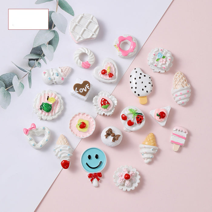 Jewelry WholesaleWholesale kawaii 3d candy cartoon resin gummy DIY nail stickers accessories JDC-NS-TNi008 Nail Stickers 太尼 %variant_option1% %variant_option2% %variant_option3%  Factory Price JoyasDeChina Joyas De China