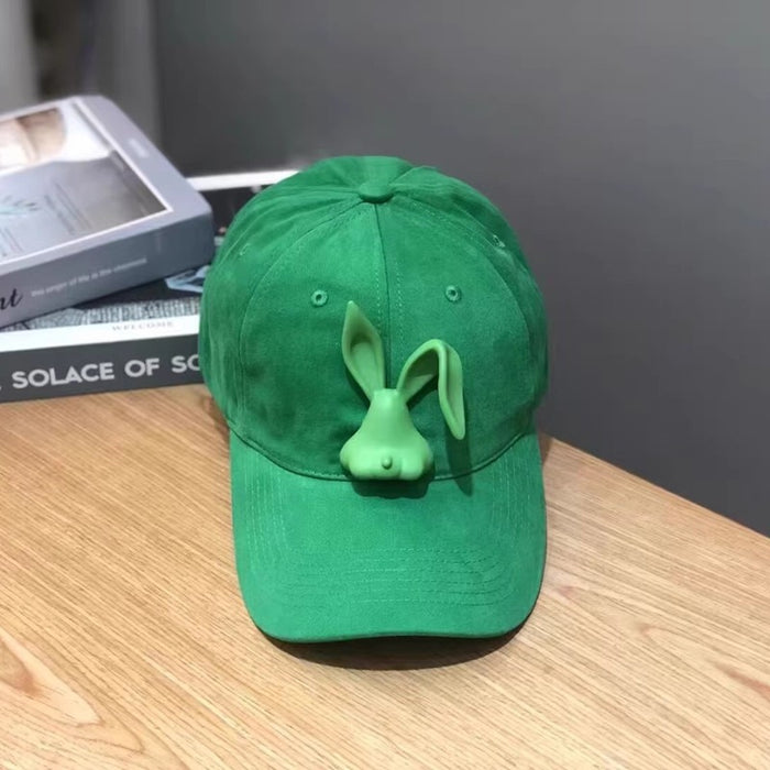 Wholesale Cotton Three Dimensional Rabbit Matte Baseball Hat JDC-FH-DaBo006