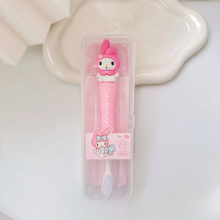 Wholesale Children's Adult Toothbrush Fine Soft Bristles Silicone Handle Toothbrush JDC-TBH-CXR001
