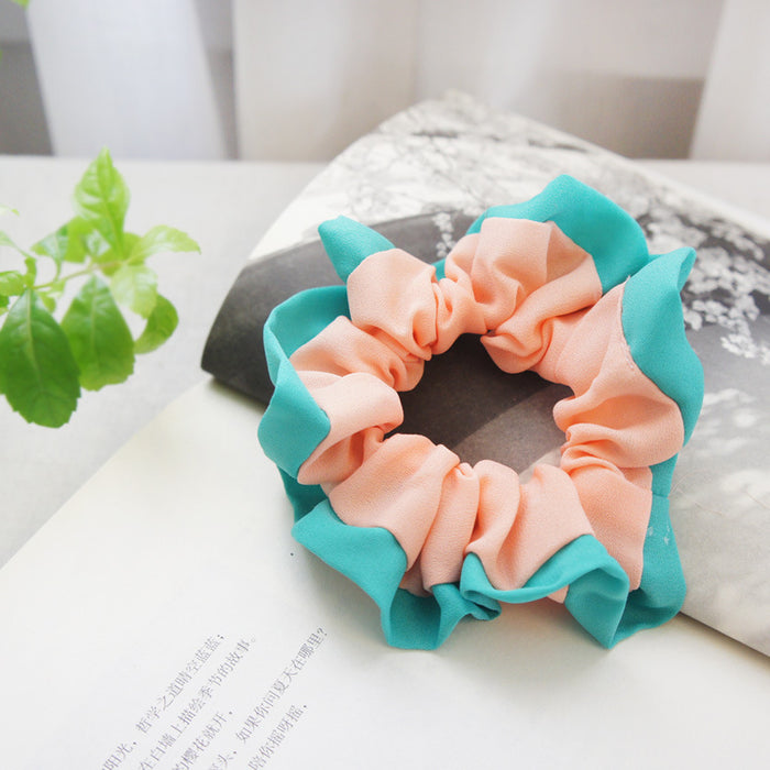 Jewelry WholesaleWholesale Sweet Candy Color Cloth Cover Hair Scrunchies  JDC-HS-Youp001 Hair Scrunchies 有派 %variant_option1% %variant_option2% %variant_option3%  Factory Price JoyasDeChina Joyas De China