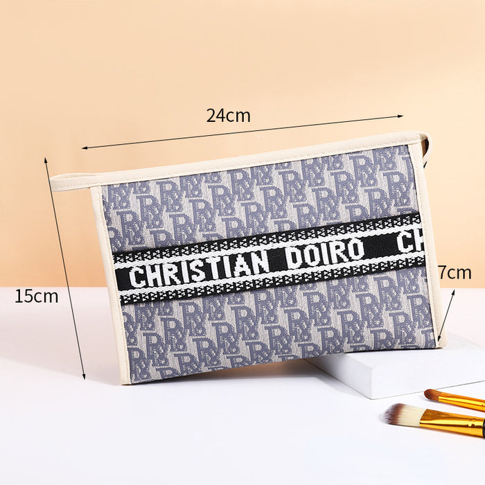 Wholesale storage bag pu large capacity portable cosmetic bag MOQ≥3 JDC-SB-Xiha002