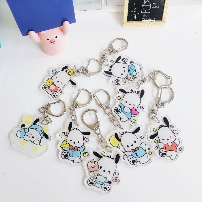 Wholesale Keychain Acrylic Cute Cartoon Pendant MOQ≥2 (S) JDC-KC-ChuangYin010