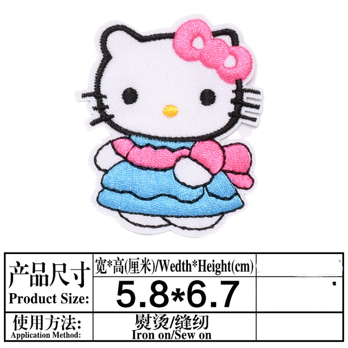 Wholesale Embroidered Cloth Stickers Cartoon (M) JDC-EBY-Lide003