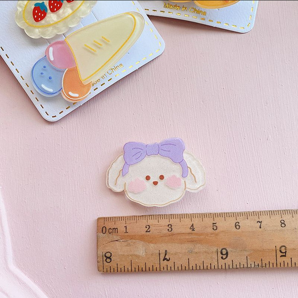 Wholesale Hair Clips Acrylic animal girl versatile hairpin JDC-HC-MiYu006