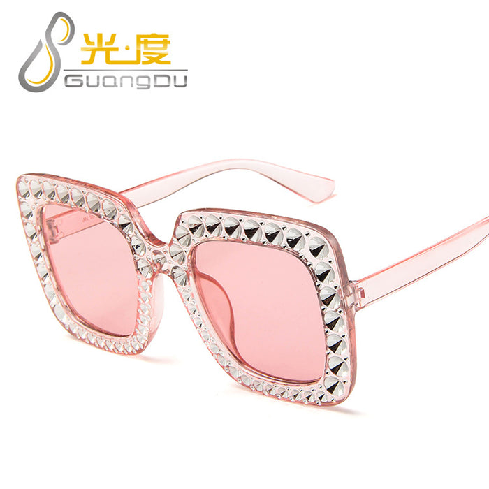 Jewelry WholesaleWholesale Women's Faux Diamond Personality Sunglasses JDC-SG-GuangD012 Sunglasses 光度 %variant_option1% %variant_option2% %variant_option3%  Factory Price JoyasDeChina Joyas De China