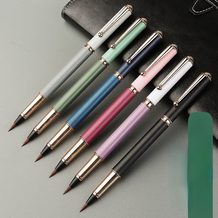 Wholesale Metal Calligraphy Brush Pen JDC-PEN-Yongx008