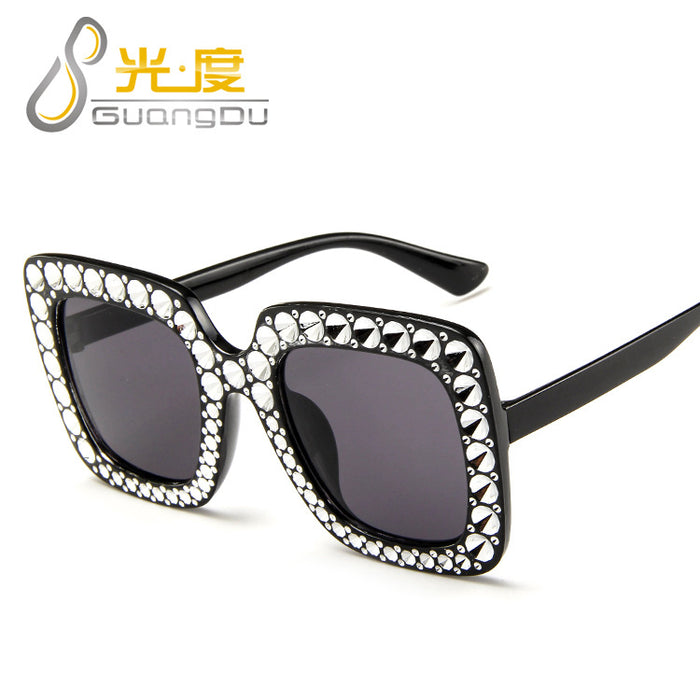 Jewelry WholesaleWholesale Women's Faux Diamond Personality Sunglasses JDC-SG-GuangD012 Sunglasses 光度 %variant_option1% %variant_option2% %variant_option3%  Factory Price JoyasDeChina Joyas De China