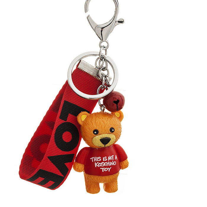 Wholesale cartoon bear key chain MOQ≥3 JDC-KC-TongY005