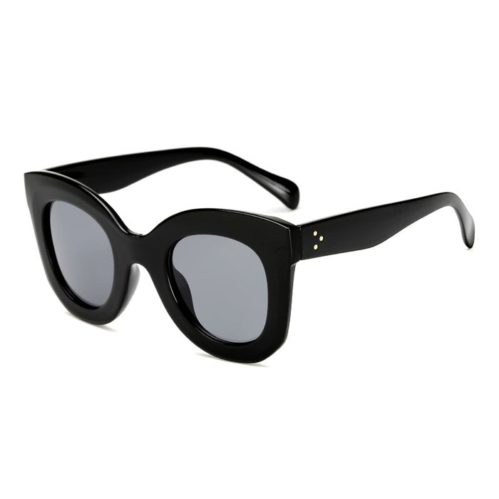 Wholesale Sunglasses PC Large Frame Cat Eye JDC-SG-AiM004