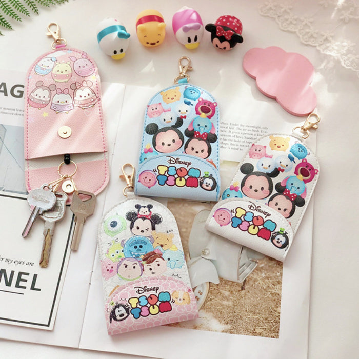 Wholesale keychain cartoon cute key bag creative card holder MOQ≥3 JDC-KC-KaMeng001