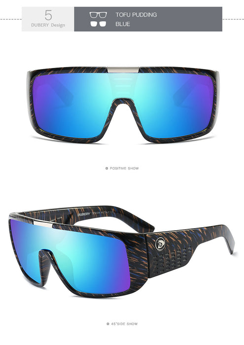 Wholesale One Piece Wide Leg Cycling Sports UV Protection Sunglasses without box JDC-SG-TieP003