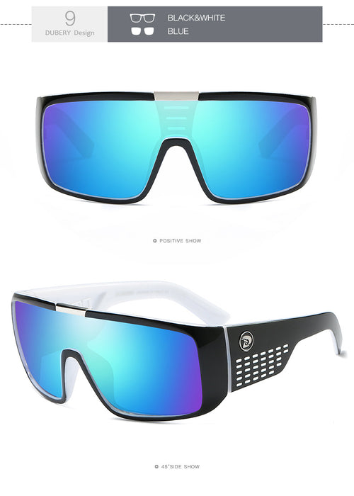 Wholesale One Piece Wide Leg Cycling Sports UV Protection Sunglasses without box JDC-SG-TieP003