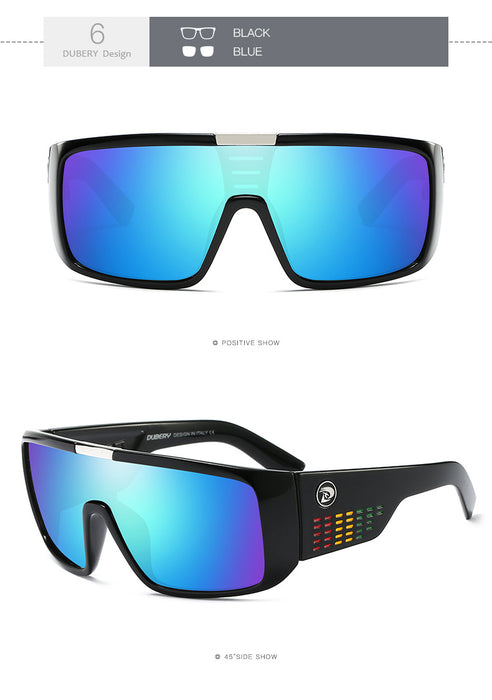 Wholesale One Piece Wide Leg Cycling Sports UV Protection Sunglasses without box JDC-SG-TieP003