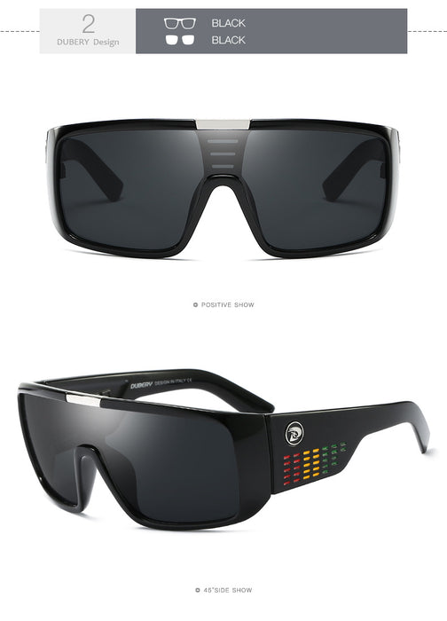 Wholesale One Piece Wide Leg Cycling Sports UV Protection Sunglasses without box JDC-SG-TieP003