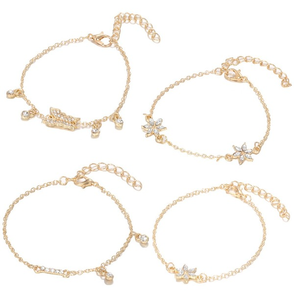 Jewelry WholesaleWholesale alloy Butterfly Bracelet JDC-BT-DaiR002 Bracelet 黛仁 %variant_option1% %variant_option2% %variant_option3%  Factory Price JoyasDeChina Joyas De China