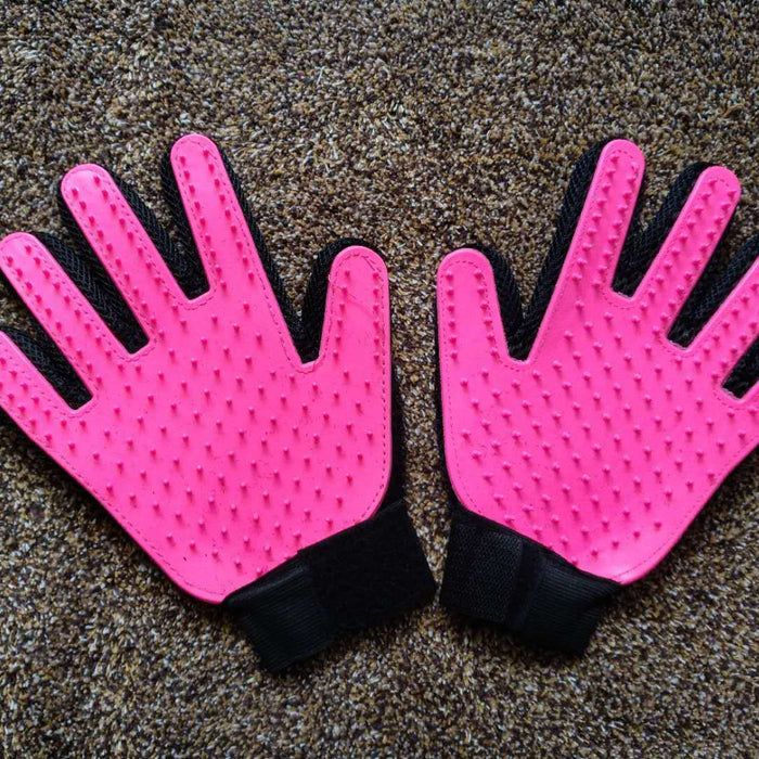 Wholesale Cat Gloves Silicone Pet Cleaning Tools Massage Gloves Brush MOQ≥2 JDC-PG-JuMao001