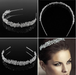 Jewelry WholesaleWholesale bride Rhinestone Silver Plated small fragrance hair band JDC-HD-JianZ001 headband 简质 %variant_option1% %variant_option2% %variant_option3%  Factory Price JoyasDeChina Joyas De China