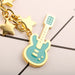 Jewelry WholesaleWholesale Pentagram Guitar Alloy Keychain JDC-KC-GSAJ006 Keychains 昂杰 %variant_option1% %variant_option2% %variant_option3%  Factory Price JoyasDeChina Joyas De China