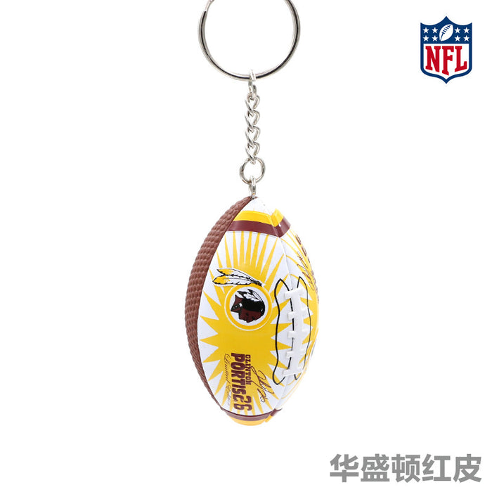 Wholesale Keychain PVC PU American Football Periphery Rugby MOQ≥5 JDC-KC-QPH003