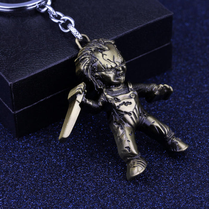 Wholesale alloy keychain pendant JDC-KC-AngJ012