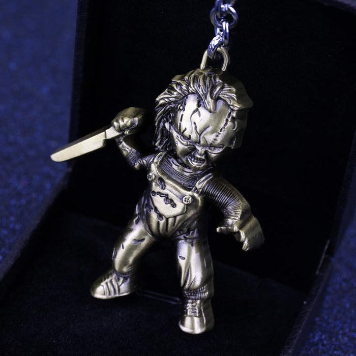 Wholesale alloy keychain pendant JDC-KC-AngJ012