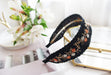 Jewelry WholesaleWholesale embroidery lace wind suede floral fabric hair band JDC-HD-Youp001 Headband 有派 %variant_option1% %variant_option2% %variant_option3%  Factory Price JoyasDeChina Joyas De China