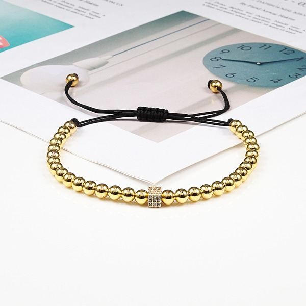 Jewelry WholesaleWholesale copper bead woven Bracelet JDC-BT-JiuJ009 Bracelet 九江 %variant_option1% %variant_option2% %variant_option3%  Factory Price JoyasDeChina Joyas De China