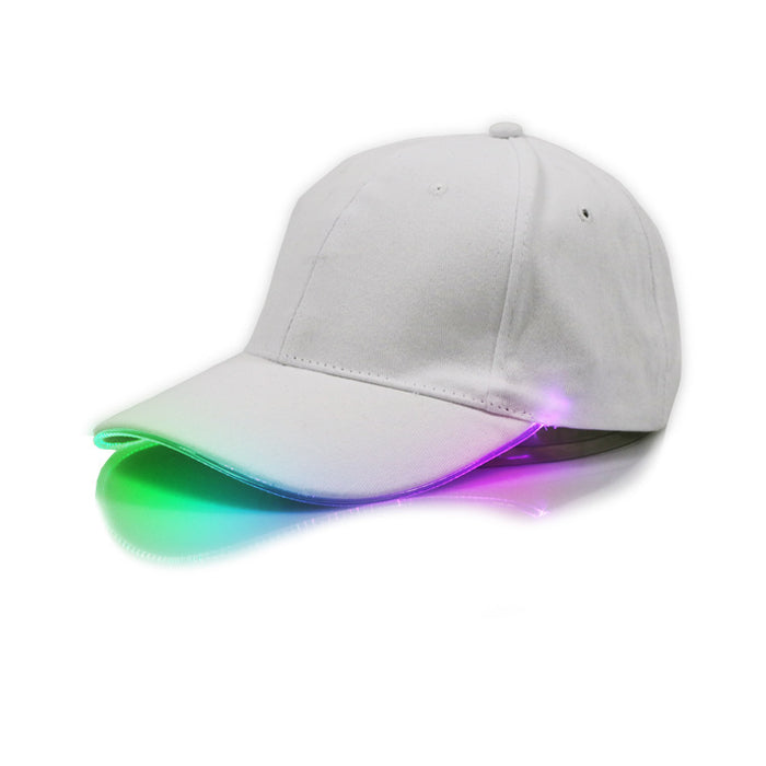 Wholesale Hat Cotton Outdoor Shade LED Lighted Cap MOQ≥2 JDC-FH-LeTao001