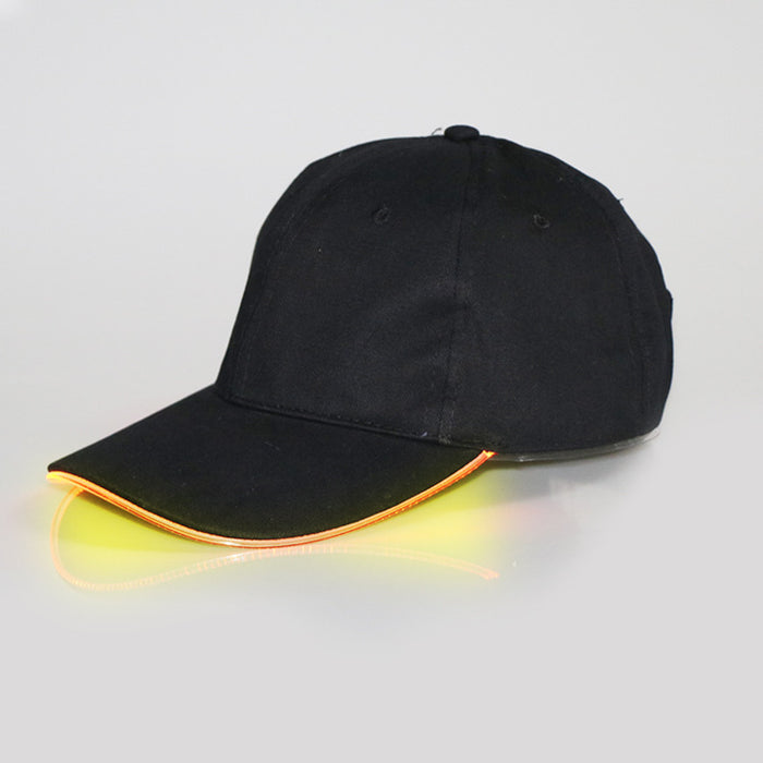 Wholesale Hat Cotton Outdoor Shade LED Lighted Cap MOQ≥2 JDC-FH-LeTao001