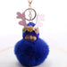 Jewelry WholesaleWholesale Plush Doll Hair Ball Keychain MOQ≥2 JDC-KC-QiShi031 Keychains 奇释 %variant_option1% %variant_option2% %variant_option3%  Factory Price JoyasDeChina Joyas De China