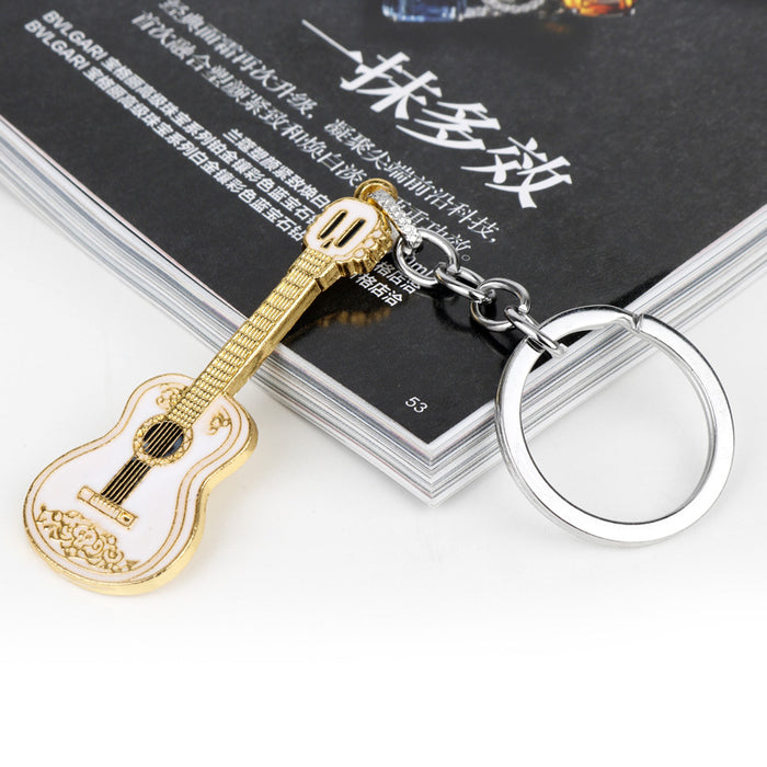 Wholesale Peripheral Instrument Guitar Keychain JDC-KC-HeY008