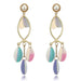 Jewelry WholesaleWholesale geometric color sequins petals leaves tassels Pearl Earrings JDC-ES-C472 Earrings 陌茗 %variant_option1% %variant_option2% %variant_option3%  Factory Price JoyasDeChina Joyas De China