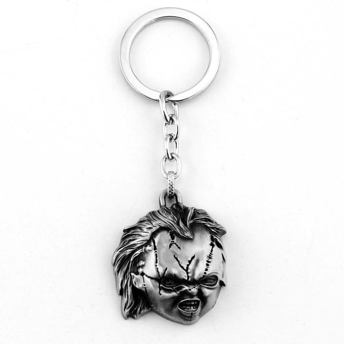 Wholesale Chucky Exquisite Electroplated Alloy Keychain Pendant JDC-KC-AngJ011