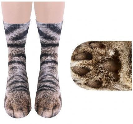 Wholesale Sock Poly Cotton Unisex Adult Animal Print JDC-SK-ZJWL002