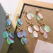 Jewelry WholesaleWholesale geometric color sequins petals leaves tassels Pearl Earrings JDC-ES-C472 Earrings 陌茗 %variant_option1% %variant_option2% %variant_option3%  Factory Price JoyasDeChina Joyas De China