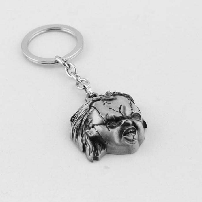 Wholesale Chucky Exquisite Electroplated Alloy Keychain Pendant JDC-KC-AngJ011