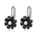 Jewelry WholesaleWholesale small flower colorful zircon earrings MOQ≥2 JDC-ES-Kas001 Earrings 卡诗 %variant_option1% %variant_option2% %variant_option3%  Factory Price JoyasDeChina Joyas De China