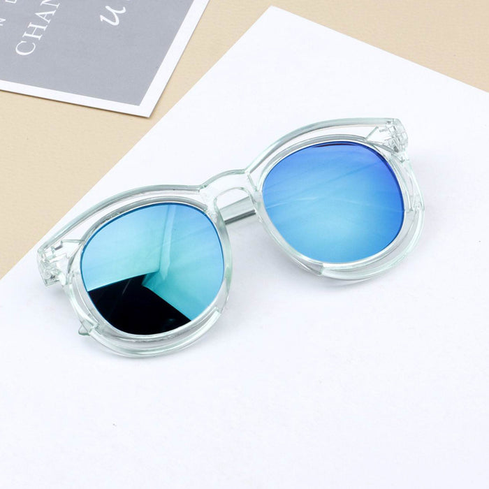 Jewelry WholesaleWholesale Double Border Hollow Colorful Baby Sunglasses Color JDC-SG-ShuaiR001 Sunglasses 帅睿 %variant_option1% %variant_option2% %variant_option3%  Factory Price JoyasDeChina Joyas De China