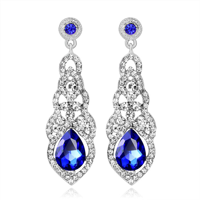 Jewelry WholesaleWholesale diamond-set long alloy earrings JDC-ES-GSDB014 Earrings 丹比华比 %variant_option1% %variant_option2% %variant_option3%  Factory Price JoyasDeChina Joyas De China