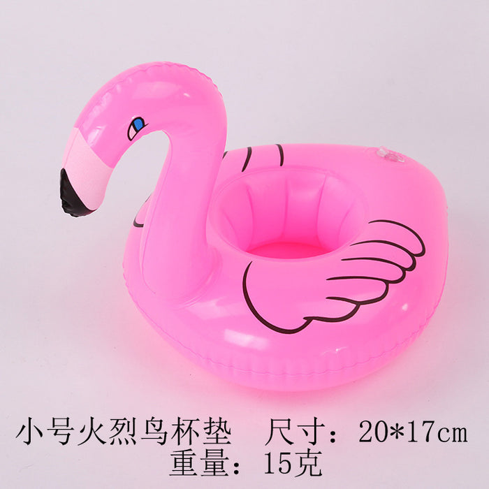 Jewelry WholesaleWholesale Flamingo PVC Inflatable Water Floating Drink Cup Holder MOQ≥3 JDC-CUP-SanX001 Cup Holder 三兄 %variant_option1% %variant_option2% %variant_option3%  Factory Price JoyasDeChina Joyas De China