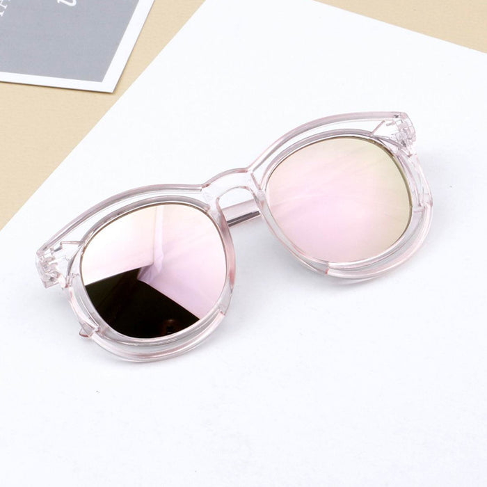 Jewelry WholesaleWholesale Double Border Hollow Colorful Baby Sunglasses Color JDC-SG-ShuaiR001 Sunglasses 帅睿 %variant_option1% %variant_option2% %variant_option3%  Factory Price JoyasDeChina Joyas De China