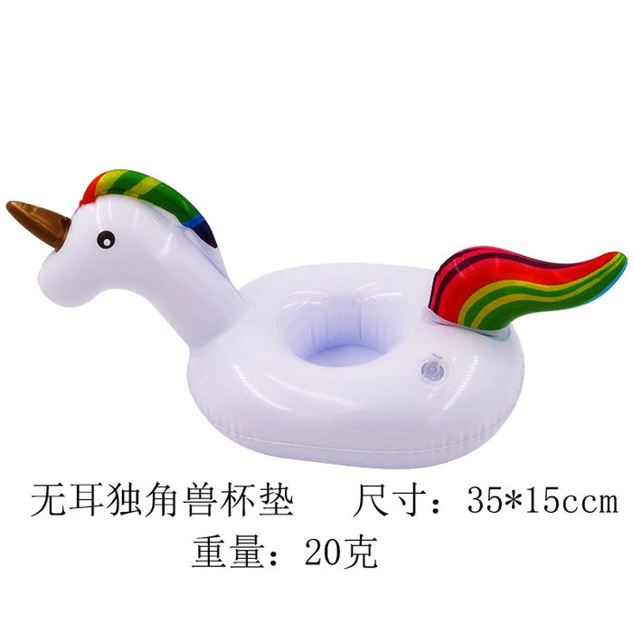 Jewelry WholesaleWholesale Flamingo PVC Inflatable Water Floating Drink Cup Holder MOQ≥3 JDC-CUP-SanX001 Cup Holder 三兄 %variant_option1% %variant_option2% %variant_option3%  Factory Price JoyasDeChina Joyas De China